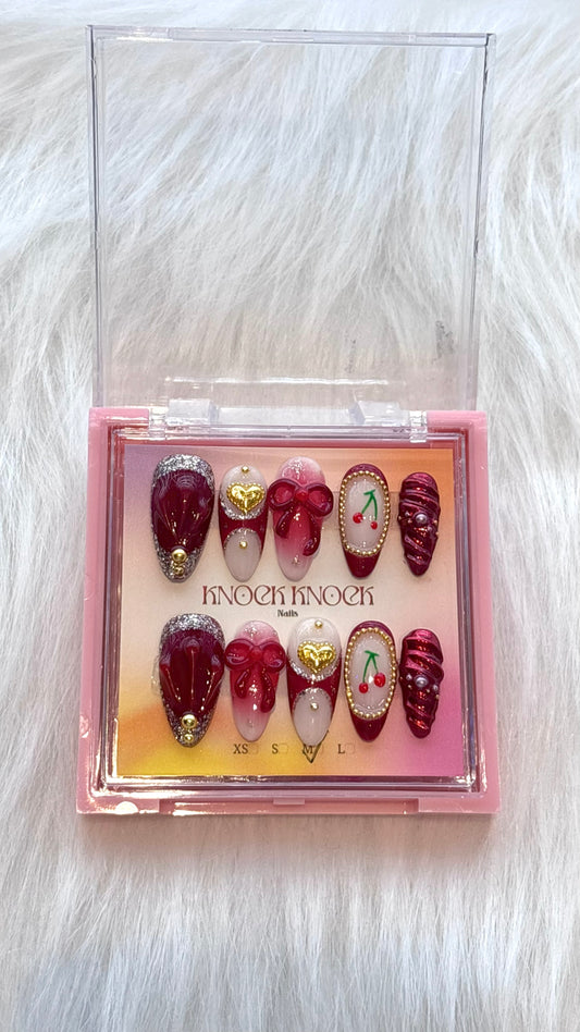 Knock Knock - Love Cherry Bow