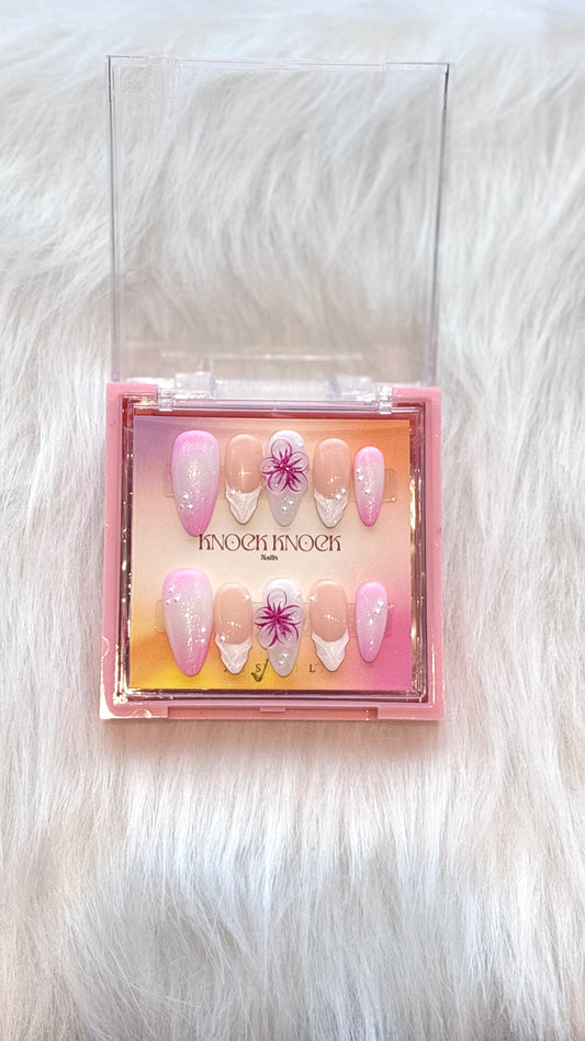 Knock Knock - Pink Orchid Glow