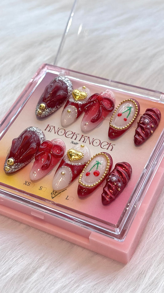 Knock Knock - Love Cherry Bow