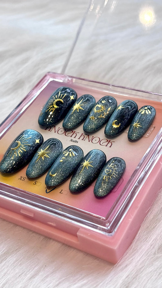 Knock Knock - Lunar Teal