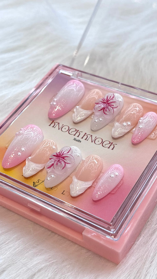 Knock Knock - Pink Orchid Glow